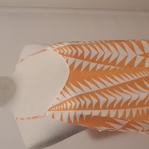 Spicy sugar size 14 peach and creme long line cami or mini dress. - Picture 3 of 5